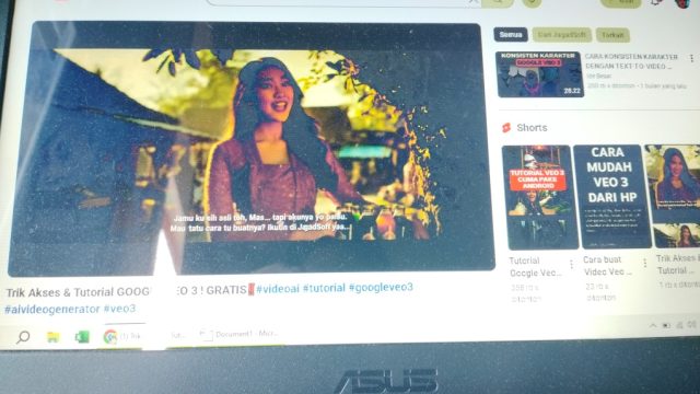 Video AL sudah tidak dapat uang di YouTube, karena dianggap sebagai konten tidak otentik I wadai