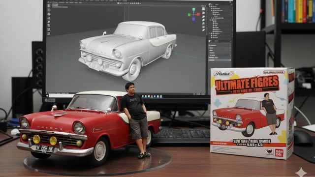 prompt gemini ai miniatur ini bisa digunakan untuk Berbagai Objek seperti motor, mobil, keluarga, dan untuk hewan peliharaan I FB @akualib