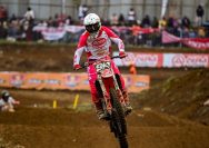 Crosser Astra Honda Racing Team (AHRT) yakni Arsenio Algifarioptimis pertahankan tren positif pada seri keenam Kejurnas Motocross Indonesia 2025 kelas MX2 di Sirkuit Wanko Mijen, Semarang, pada 13-14 September 2025 I IST