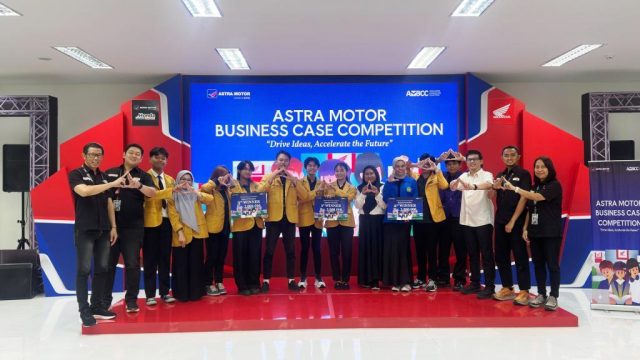 Astra Motor Kalimantan Timur 2 sukses laksa akan Astra Motor Business Case Competition (AMBCC) pada Senin (20/10) lalu I IST