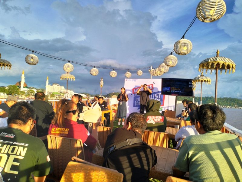 Kemeriahan awarding day AMJC 2025 oleh astra motor kaltim 2 kali ini bertema susur Sungai Mahakam I wadahkata.id