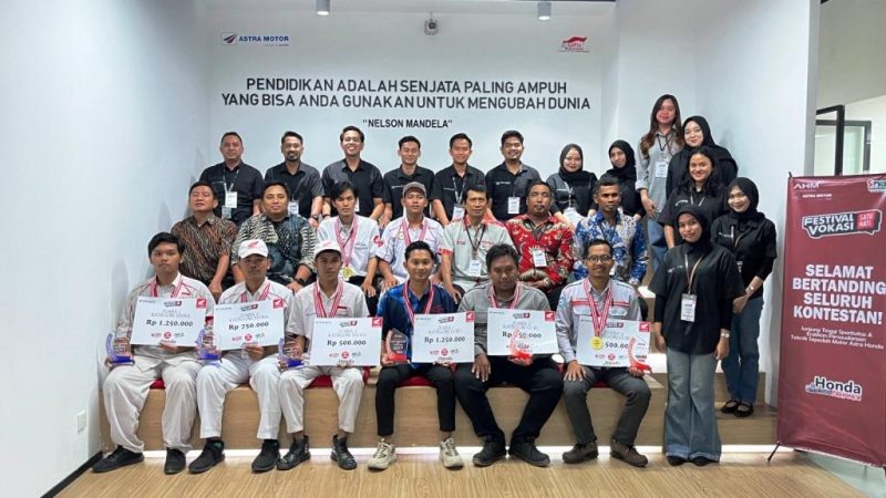 Astra Motor Kalimantan Timur 2 sukses hadirkan Festival Vokasi Satu Hati (FEVOSH) 2025 tingkat regional di Main Dealer Training Center Astra Motor Kalimantan Timur 2 I IST