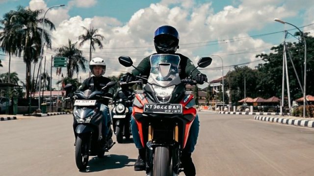 Astra Motor Kalimantan Timur 2 bagikan tips yang dapat diterapkan masyarakat agar ban sepeda motor tetap dalam kondisi optimal I IST Astra Motor Kaltim 2