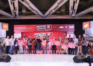 Manajemen PT Astra Honda Motor bersama para mitra pendukung, pemenang dan main dealer Festival Vokasi Satu Hati 2026 yang diselenggarakan di AHM Safety Riding & Training Center, Deltamas (13/02) I IST