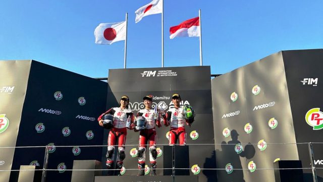 Bintang Pranata Sukma raih podium 3 Idemitsu Moto4 Asia Cup 2026 di Sirkuit Chang, Thailand I IST