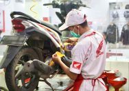 teknisi ahass samarinda cek motor pemudik I IST