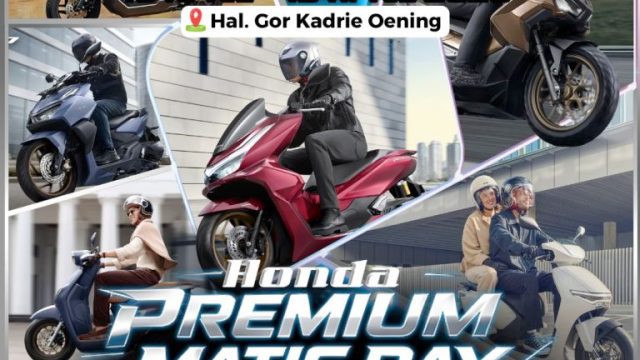 Astra Motor Kaltim 2 gelar Honda Premium Matic Day di GOR Kadrie Oening Samarinda (18-19 April). Cek promo hemat Rp10 Juta & intip motor listrik terbaru! I IST