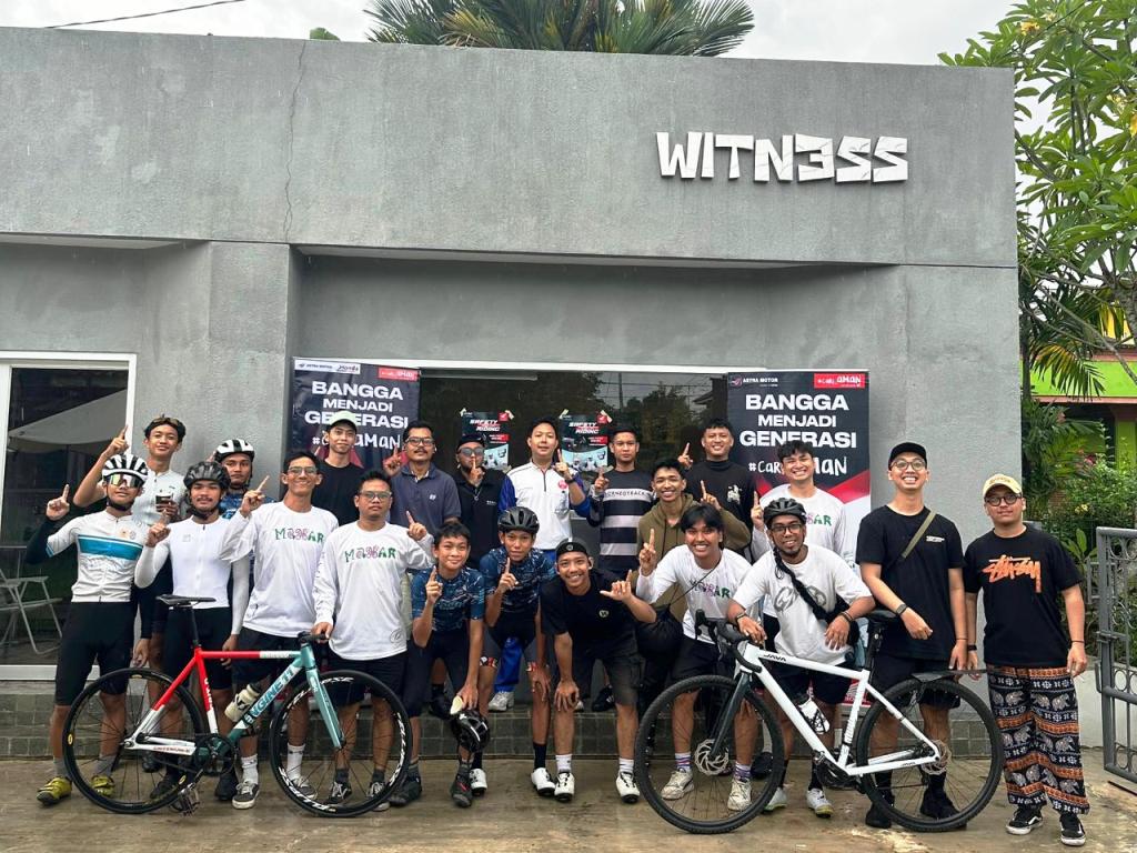 Astra Motor Kalimantan Timur 2 kembali menggelar edukasi Safety Riding pada Minggu (17/05) kemarin bagi komunitas Pancal Bike Samarinda I IST