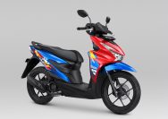 PT Astra Honda Motor memberikan penyegaran pada New Honda BeAT dengan warna dan desain striping terbaru. Skutik terlaris pilihan masyarakat Indonesia ini semakin memberikan lebih banyak pilihan bagi konsumen untuk mengekspresikan gaya berkendara yang menyenangkan tanpa menghilangkan nilai utama Honda BeAT sebagai skutik yang gesit, irit, aman, dan nyaman I IST