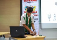 Para peserta finalis AHM Best Student 2025 sedang memaparkan karya inovasinya di hadapan dewan juri dalam kegiatan seleksi tingkat Nasional I IST