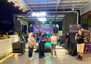Ragam aktivitas dan hadiah menarik sukses mewarnai gelaran Mini Launching New Honda Vario Evo 160 yang telah dilaksanakan di dejavu cafe Sangatta pada Sabtu (25/07) I IST