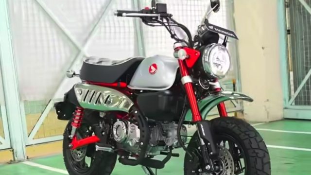 PT Astra Honda Motor (AHM) menghadirkan Honda Monkey dengan penyegaran terbaru melalui kombinasi warna yang lebih segar dan ekspresif, yaitu Banana Yellow, Millenium Red, dan Pearl Cadet Gray I Photo SS IG @welovehonda_id