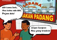 Ilustrasi suka traktir orang dan ramah bisa bikin dompet tipis? Intip hasil riset unik tentang hubungan jadi orang baik dengan pengelolaan keuangan I WADAHKATA.ID