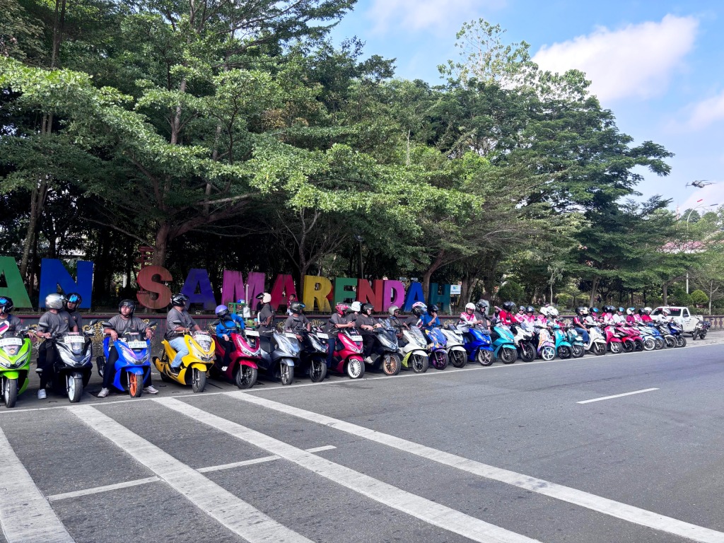 Astra Motor Kalimantan Timur 2 bersama 40 Riders yang tergabung didalam Ikatan Motor Honda Samarinda (IMHS) sukses menggelar kegiatan positif bertajuk “Convoy Merdeka” pada Senin (17/08) I IST