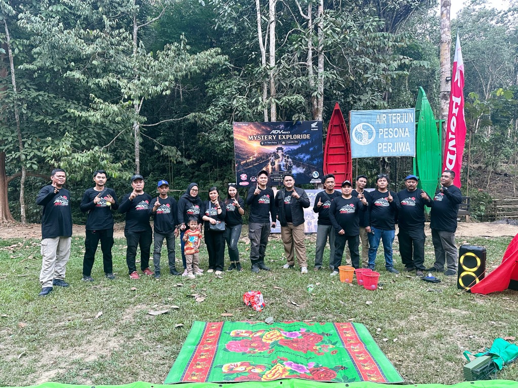 Astra Motor Kalimantan Timur 2 bersama Ikatan Motor Honda Indonesia (IMHS) sukses mengajak 18 riders yang berasal dari komunitas HAI Chapter Samarinda dalam gelaran bertajuk "ADV160 Mystery Exploride" yang telah dilaksanakan pada Sabtu (12/9) lalu di Air Terjun Perjiwa I ISTIMEWA