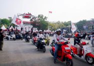 Sebanyak 560 riders Bumi Etam satukan semangat lewat rolling city dalam gelaran bertahuk Honda Bikers Day (HBD) 2026 Regional Kalimantan pada Sabtu (3/10) lalu di GOR Kadrie Oening I wadahkata.ID