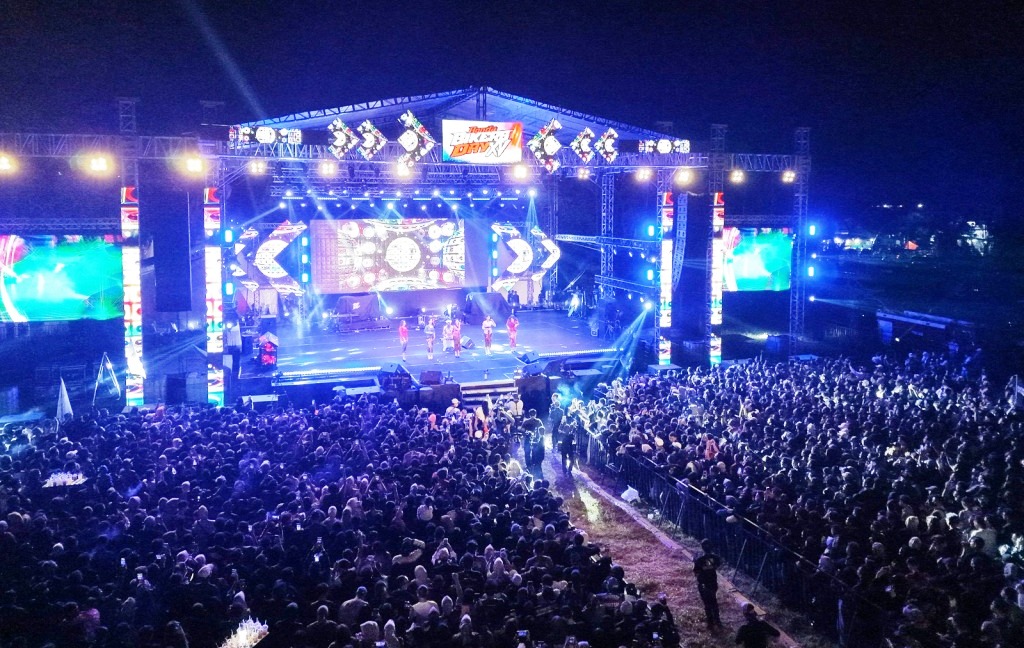 Keseruan Malam Puncak Honda Bikers Day 2026 pada Sabtu 24 Oktober 2026 diikuti oleh 32.214 Bikers Honda dari berbagai wilayah di Indonesia memadati apangan Panglima Besar Jenderal Sudirman, Ambarawa, Jawa Tengah I ISTMEWA